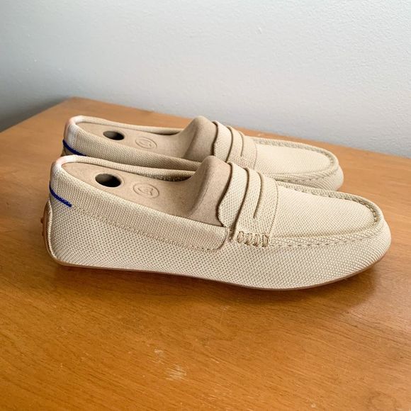 Rothy's Shoes - Rothy’s women’s The Driver slip on loafer in light sesame
